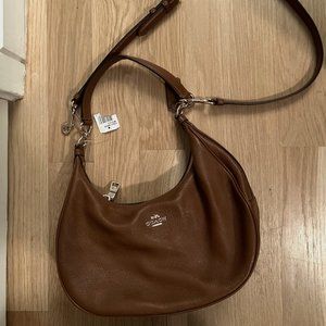 COACH Brown Leather Hobo Shoulder Bag - NEVER USED! Tags still on!